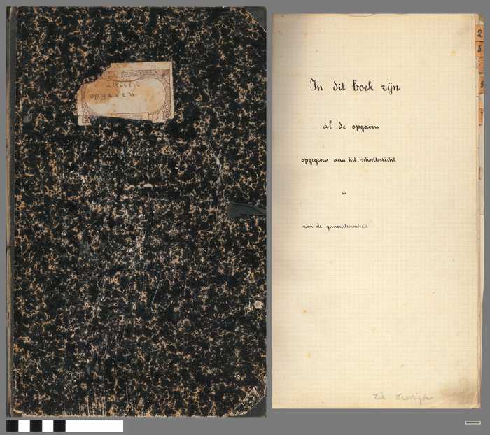 Register: Allerlei opgaven opgegeven aan het schooltoezicht en aan de gemeenteoverheid - periode 1934 tot 1960 - DOCIDXX01204 Register: Allerlei opgaven opgegeven aan het schooltoezicht en aan de gemeenteoverheid - periode 1934 tot 1960