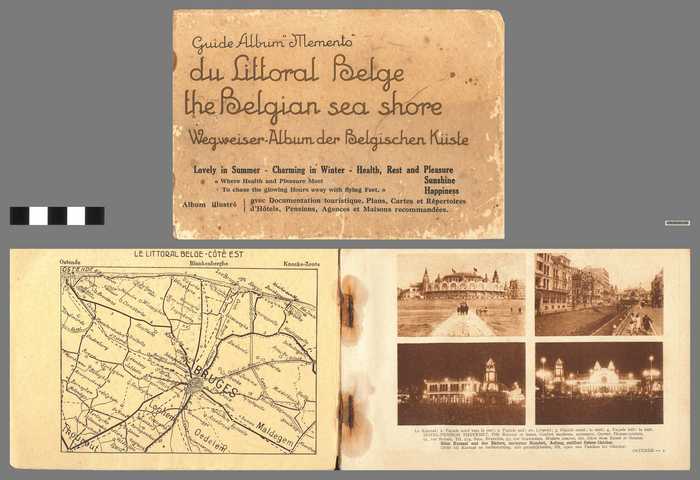 Guide Album Memento du littoral Belge - DOCIDXX01209 Guide Album Memento du littoral Belge