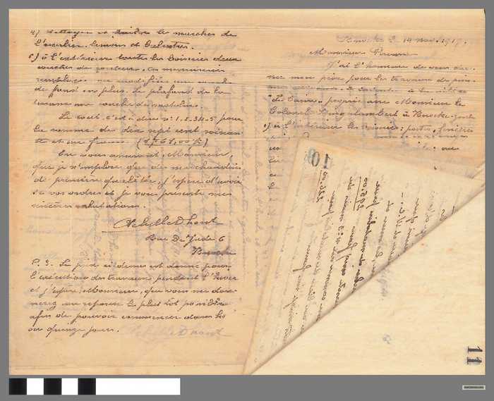 Schrijfboek van Achilles D'hont, schilder - DOCIDXX01262 Schrijfboek van Achilles D'hont, schilder