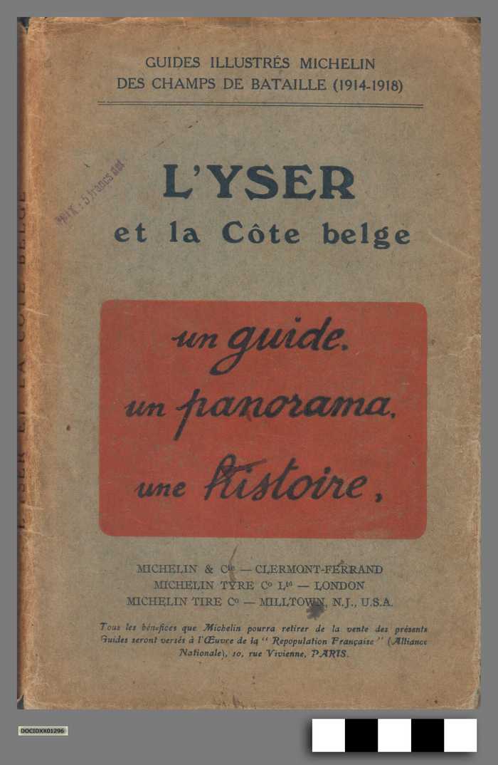 L'Yser et la Côte belge un guide, un panorama, une histoire - DOCIDXX01296 L'Yser et la Côte belge un guide, un panorama, une histoire