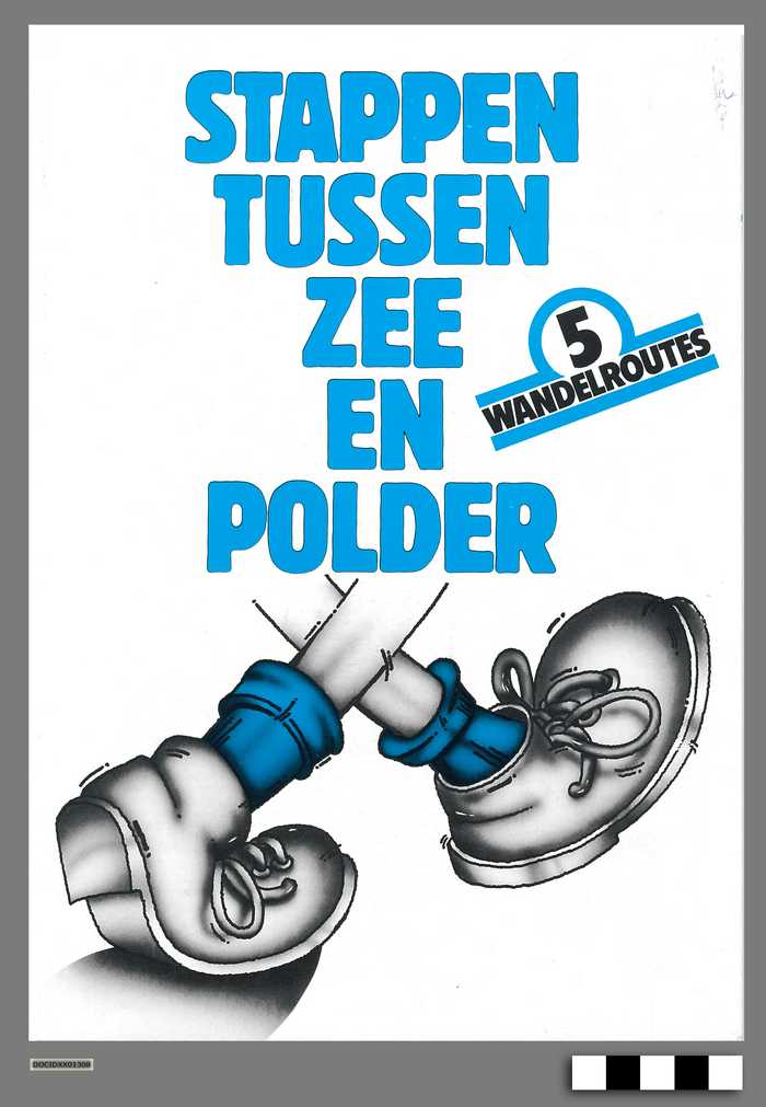 Stappen tussen zee en polder, 5 wandelroutes - DOCIDXX01308 Stappen tussen zee en polder, 5 wandelroutes