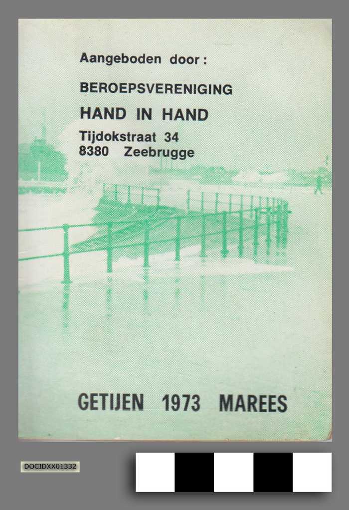 Getijen 1973 Marees - DOCIDXX01332 Getijen 1973 Marees