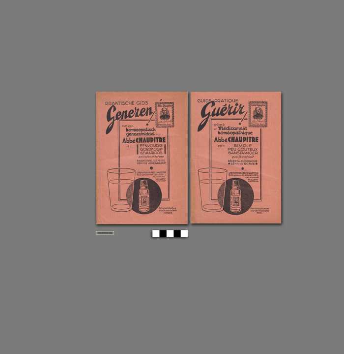 Boekje: Praktische Gids - Genezen met Abbé Chaupitre - Opvatter en de Verspreider van de samengestelde Homeopathie - DOCIDXX01352 Boekje: Praktische Gids - Genezen met Abbé Chaupitre - Opvatter en de Verspreider van de samengestelde Homeopathie