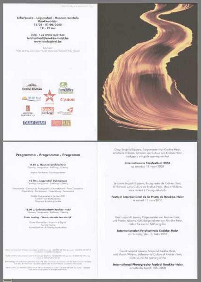 Internationaal Fotofestival 2008 (uitnodiging) - DOCKDXX00010 Internationaal Fotofestival 2008 (uitnodiging)