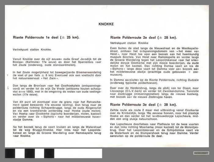 Knokke - Riante Polderroute - DOCKDXX00077 Knokke - Riante Polderroute