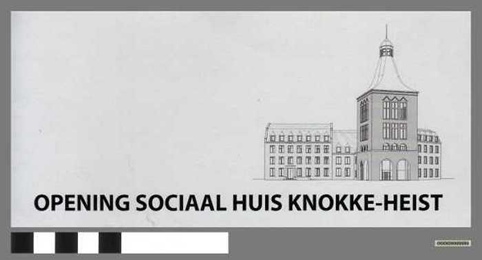Opening sociaal huis Knokke-Heist. - DOCKDXX00091 Opening sociaal huis Knokke-Heist.