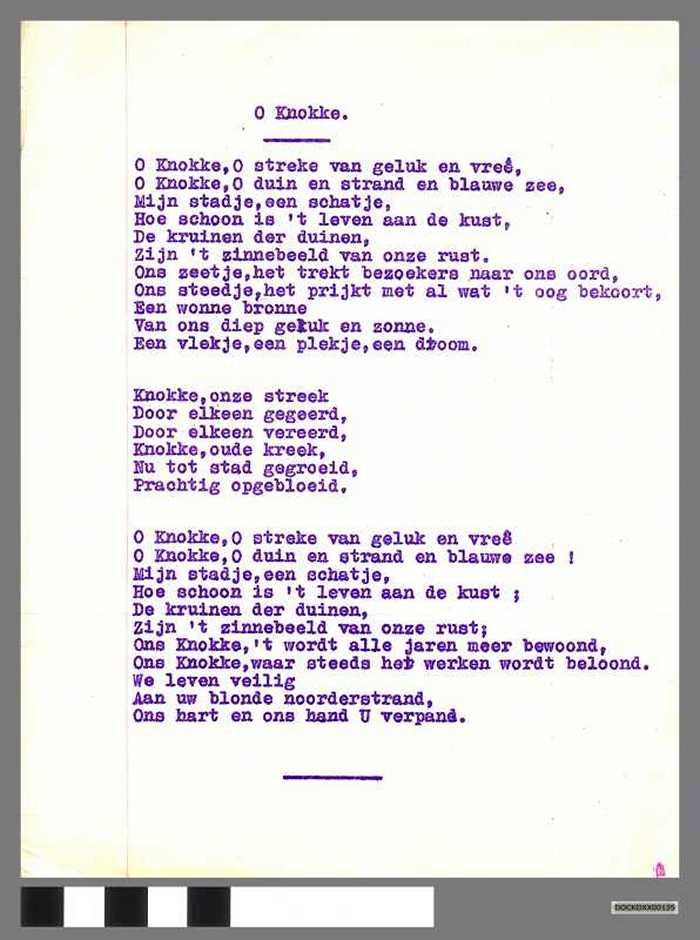 O Knokke - DOCKDXX00135 O Knokke