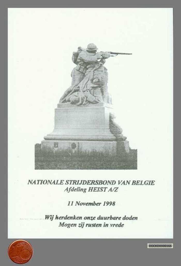 Kaart: Wapenstilstand 1998 - DOCKDXX00166 Kaart: Wapenstilstand 1998