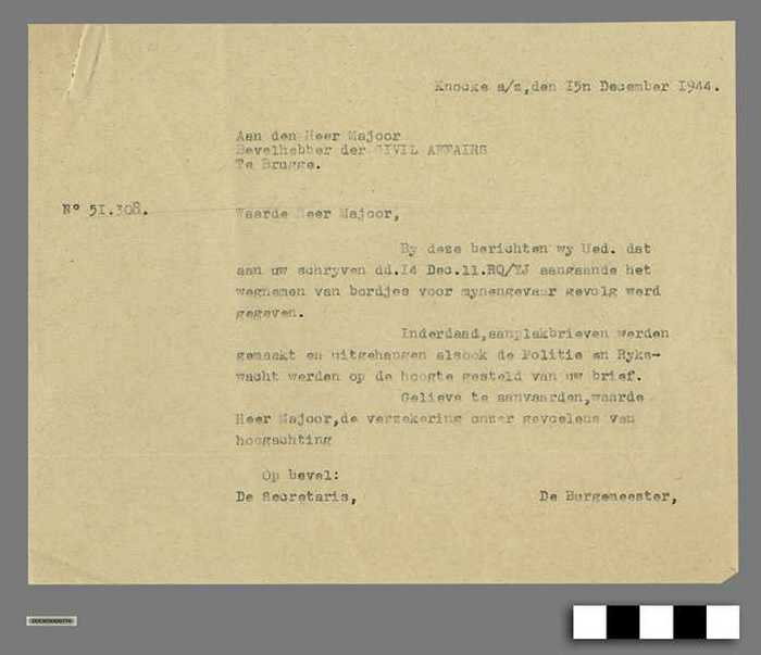 Oorlogscorrespondentie anno 1944 - DOCKDXX00774 Oorlogscorrespondentie anno 1944