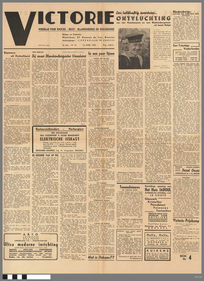 Krantje: Victorie - 2e jaar - N