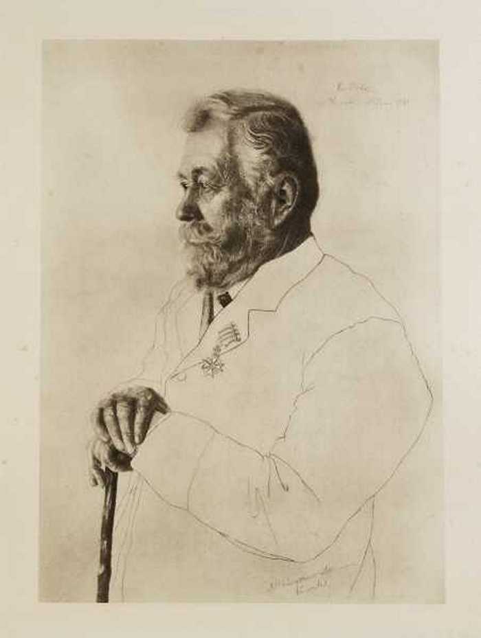 Aus Belgien, Studien-Blätter von K. Mediz - Oud-burgemeester Philippe Tavernier