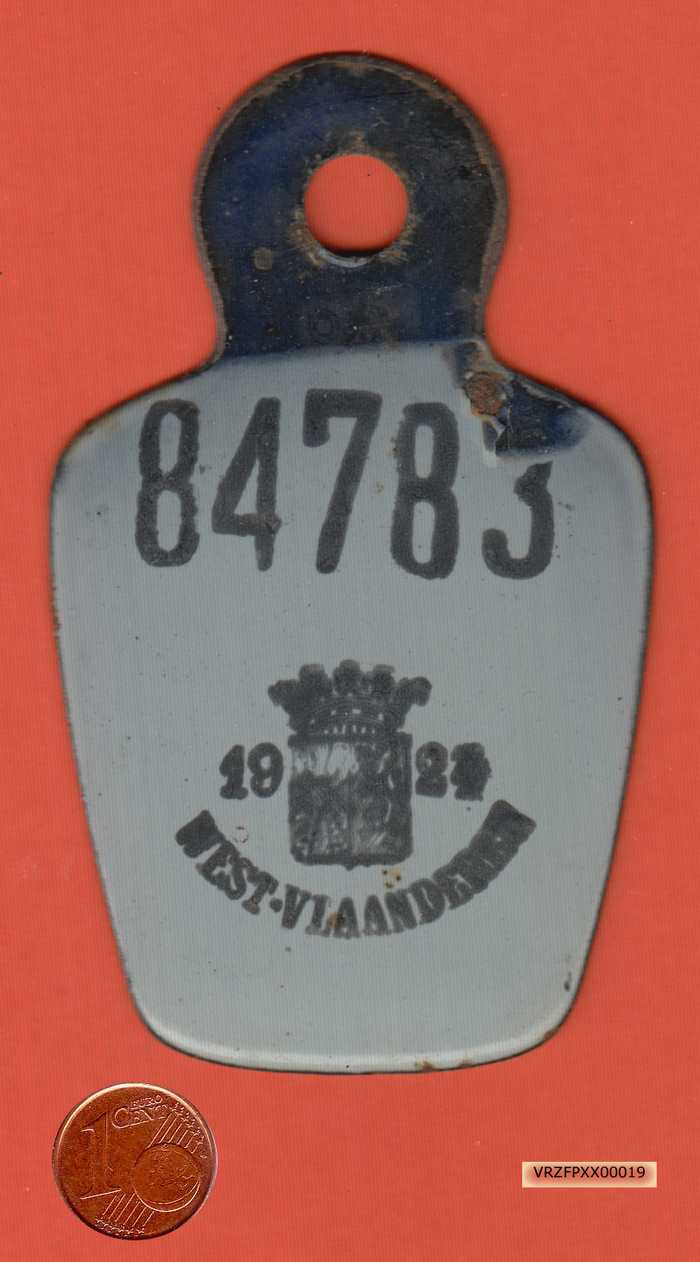 Fietsplaat 1924